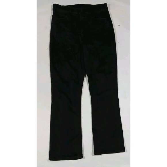 Mother The Hustler Ankle Jeans Size 31 Not Guilty Black High Rise Cotton - Picture 4 of 11